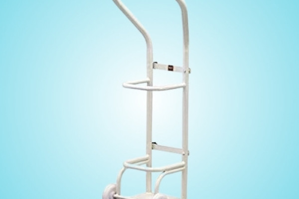 Small Oxygen Cylinder Trolley MS