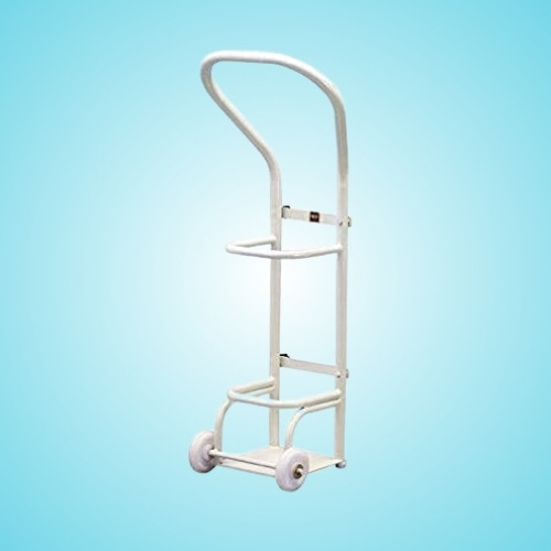 Small Oxygen Cylinder Trolley MS